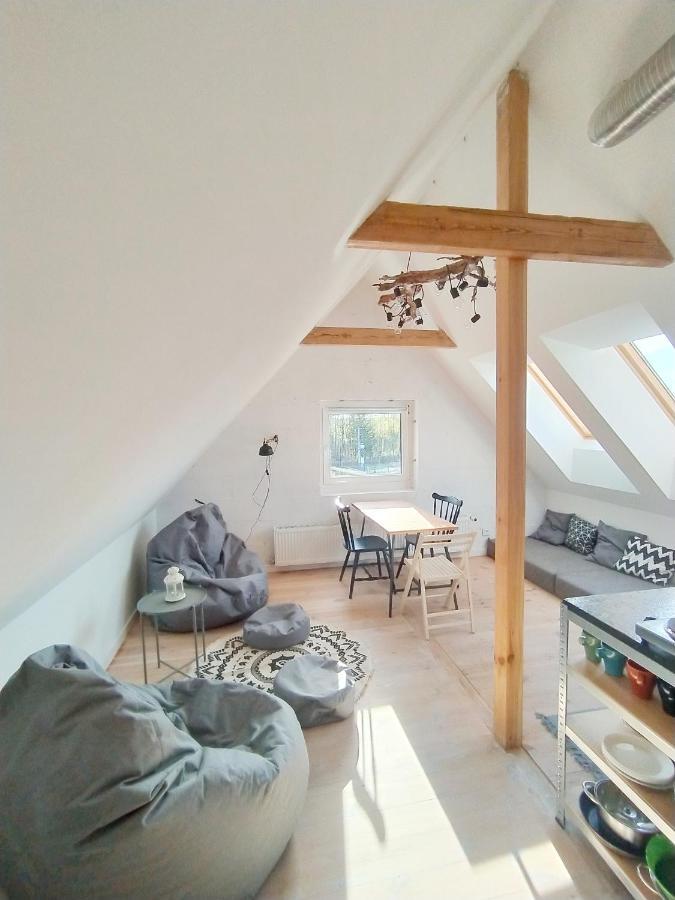 Ferienwohnung Lesna Kryjowka Trzebciny Exterior foto