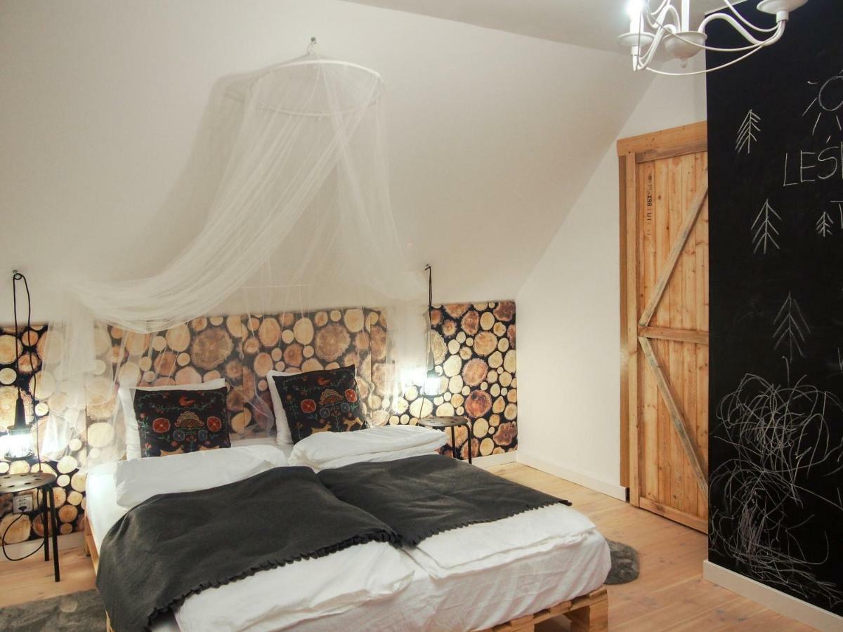 Ferienwohnung Lesna Kryjowka Trzebciny Exterior foto